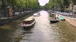 busy day in Amsterdam