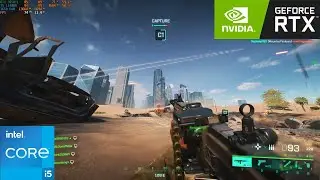 BATTLEFIELD 2042 | Intel Core i5 11400h + RTX 3050Ti 4GB | MAX SETTINGS (1080p)