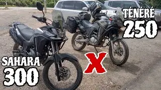 SAHARA 300 e as PRIMEIRAS IMPRESSÕES
