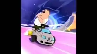 Peter in Mario Kart (I think)