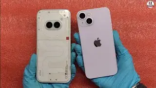 Nothing Phone (2a) VS Iphone 14 / Boot time #shorts #nothingphone #iphone