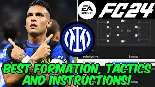 EA FC 24 - BEST INTER MILAN Formation, Tactics and Instructions