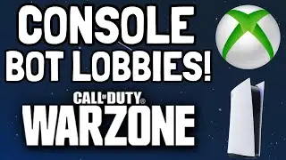 BOT LOBBIES in WARZONE on CONSOLE (TUTORIAL)