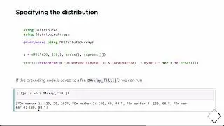 Introduction to DistributedArrays.jl