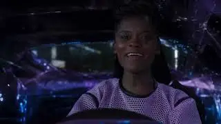 The Intense Car Chase Scene from Black Panther ft Ego Willy William #marvel