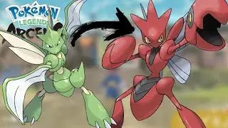 Pokemon Legends Arceus: How to evolve Scyther to get Scizor