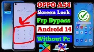 Oppo A54 (CPH2239)-Hard Reset & FRP Bypass (without PC)- How To Factory Reset Oppo A54 -New Method