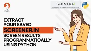 How to Extract Screener.in Data Using Python | Download Stock Screener Results as CSV/Excel