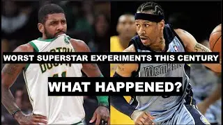The 10 Worst NBA Superstar Experiments This Century | What Went Wrong?