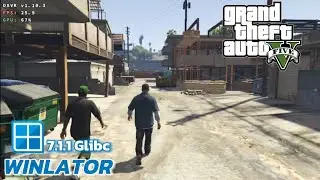 Winlator (Glibc) - Gameplay Grand Theft Auto V | Mission 1 - Windows