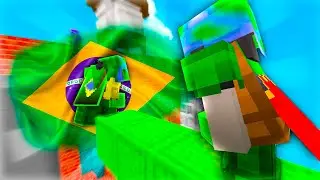 JUGANDO BEDWARS CON UN BRASILEÑO | ft @SANROBLE AT