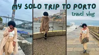 My Solo Trip To Porto || A day in the life || Travel Vlog #porto4k