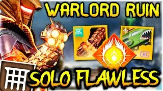 Eunoia + Dragon's Breath is Crazy ! Solo Flawless Warlord's Ruin | Solar Warlock Build | Destiny 2