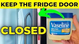#1 RIDICULOUSLY Easy & Cheap Fix for a Refrigerator Door that Won't Stay Closed
