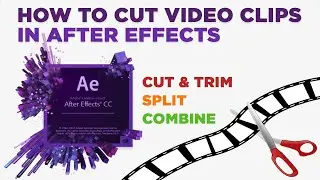 How to Cut Video in After Effects (with Shortcuts) - After Effects Tutorial