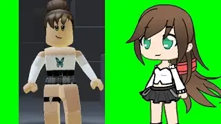 Creating my Roblox Character into Gacha Life OC..