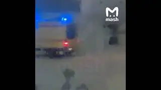 Из-за сильного снегопада самолёт 