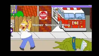 MUGEN BATTLE #77 Homer Simpson VS Kang