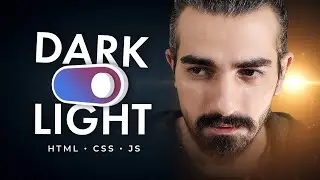 LIGHT/DARK THEME TOGGLE (HTML, CSS and JavaScript) Easily