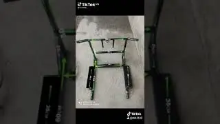 самодельная брус или турник два в одном