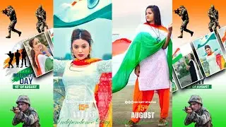 happy independence day video editing alight motion | 15 august video editing | 15 August 4k status🇮🇳