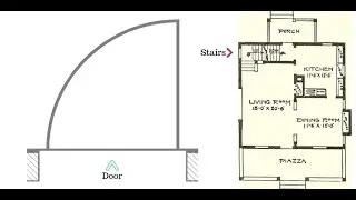 AutoCAD 2D Basics Tutorial - How To: Create Doors and Windows (part 2) (#civil_engineering)