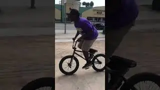 Hollywood bmx tricks with Charles Littlejohn
