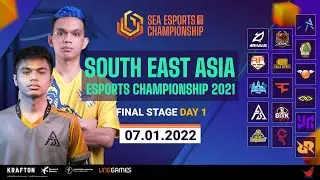[ENG] 🔴  LIVESTREAM SEA ESPORTS CHAMPIONSHIP 2021 TOURNAMENT - FINALS | DAY 1