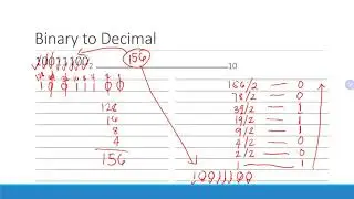 Binary to decimal, binary to octal
