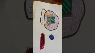 How to draw a Goomba from Mario (step by step)