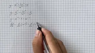 Derivatives Find and simplify the derivative of the following functions y=(w^{4}+5w ... | Plainmath