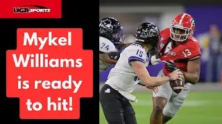 Mykel Williams is ready to hit someone