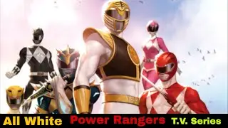 Power Rangers White Ranger All T.V. Shows Series (Years 1993 To 2023)