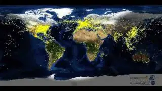 airtraffic volume for 24 hour period