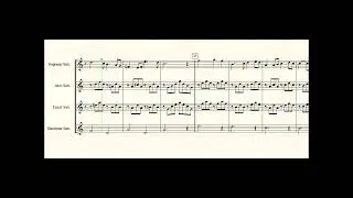 Bizet - Intermezzo for Saxophone quartet.