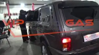 ГБО на LADA 4x4. ГБО 4 поколения.  Газ Лада 4x4. ГБО ХАрьков