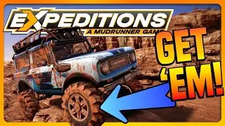 Where to Find OS III Scout Off-Road TIRE UPGRADE | Expeditions: A Mudrunner Game