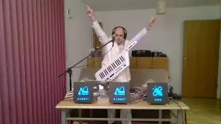 Gasman at FieldFX 2020 - ZX Spectrum chiptune concert