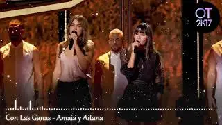 Con las ganas - Amaia y Aitana (Gala 4) OT 2017 [Audio de Estudio]