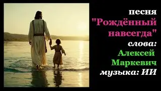 Песня "Рождённый навсегда". Слова: Алексей Маркевич. Остальное: ИИ