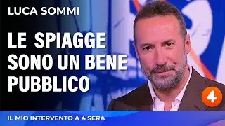 Le spiagge sono un bene pubblico.
