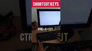 Shortcut Keys | Shorts | Ctrl +  S , X , V or Z | Computer Basics