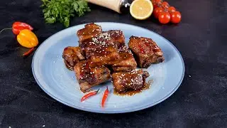Острые ребрышки с имбирем - Рецепты от Со Вкусом
