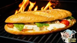 Crispy Grilled Feta Sandwich Recipe