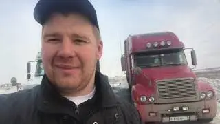 First time driving a freightliner century s/t truck