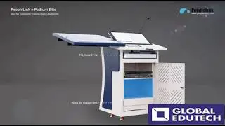 Digital Podium - Integrated Screen with Sound System