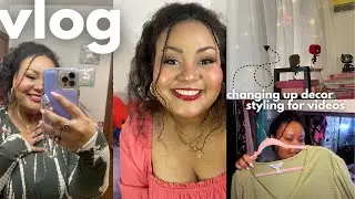 filming vlog: get ready with me to film new videos, chat about books and products i'm loving ♡