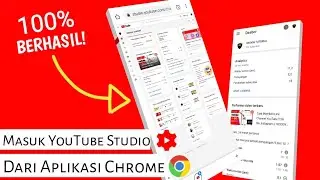 Bagaimana Cara Masuk Ke YouTube Studio Chrome || Cara Mengatasi ~ HIDDEN TUTORIAL