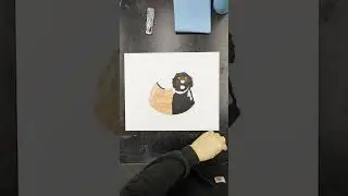 Watch until the end for a surprise visitor 🥸 #woodworking #diy #handmade #woodworker