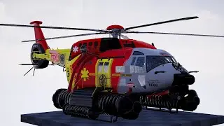 Unreal Engine 4  render  test Helicopter Rescue
